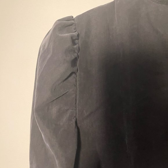 Zara Black V-Neck Dress - Picture 14 of 16